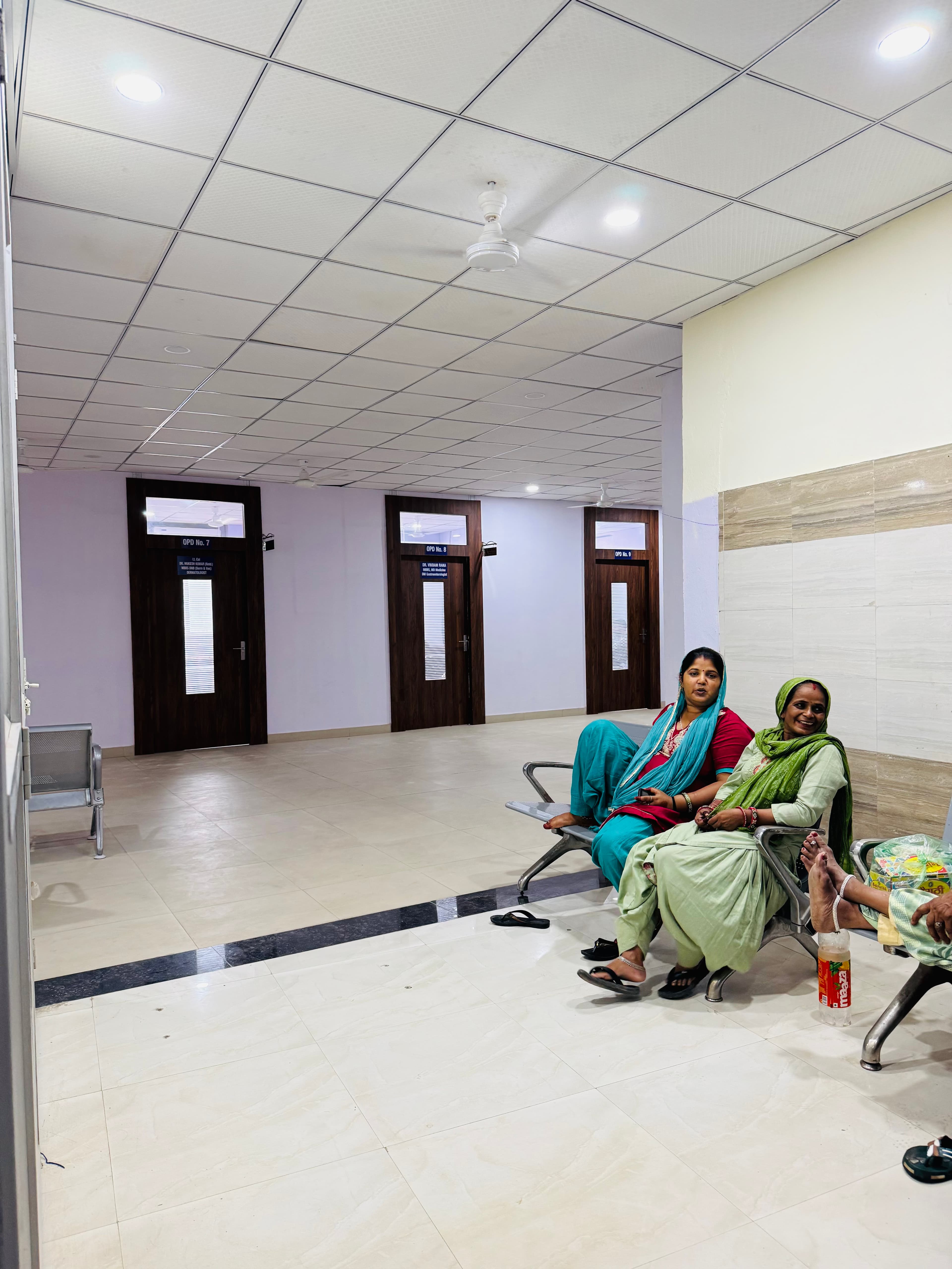 Doctors and nursing staff providing compassionate patient care at Vijay Hospital Narnaul with modern medical facilities.