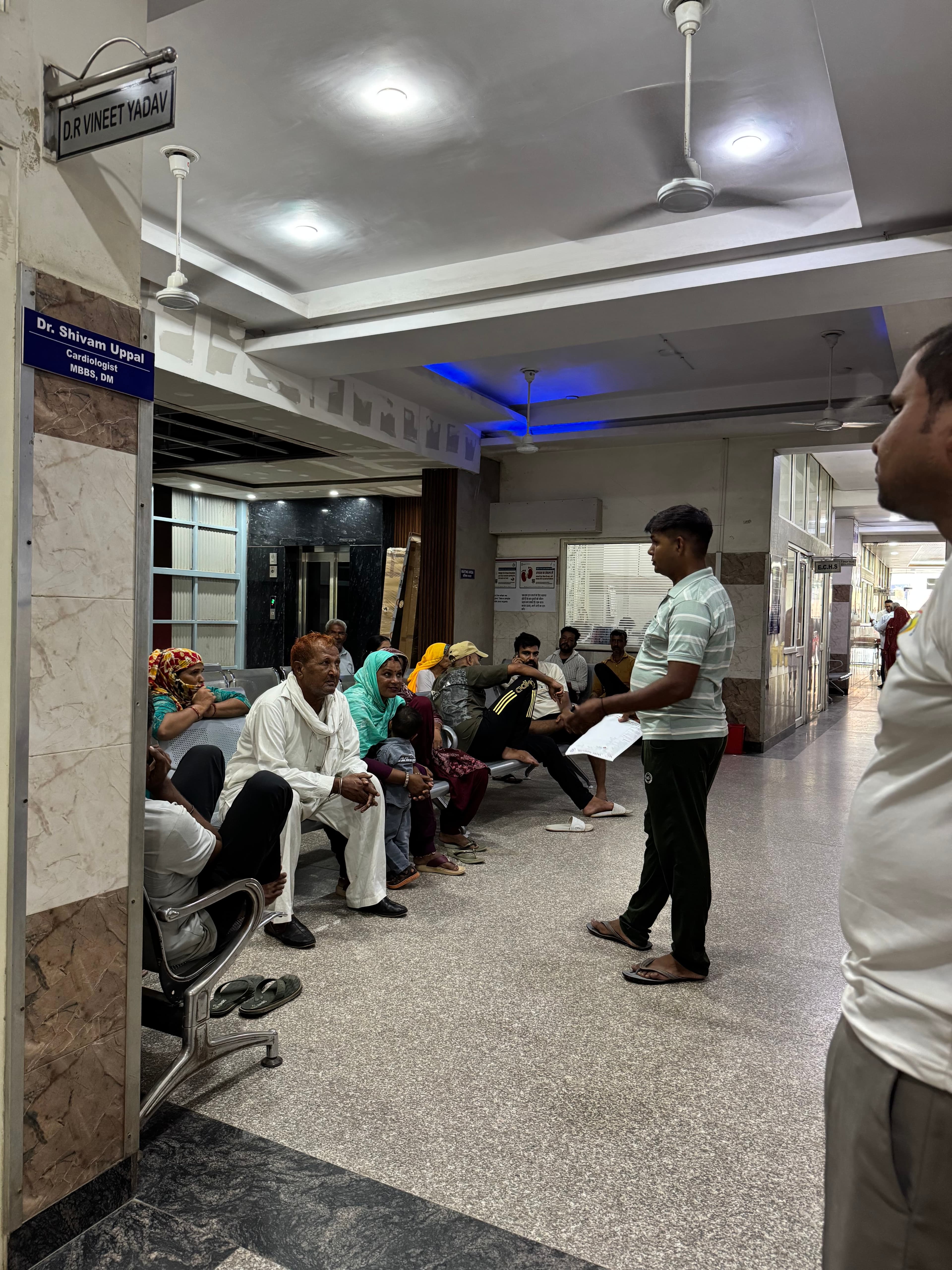 Doctors and nursing staff providing compassionate patient care at Vijay Hospital Narnaul with modern medical facilities.