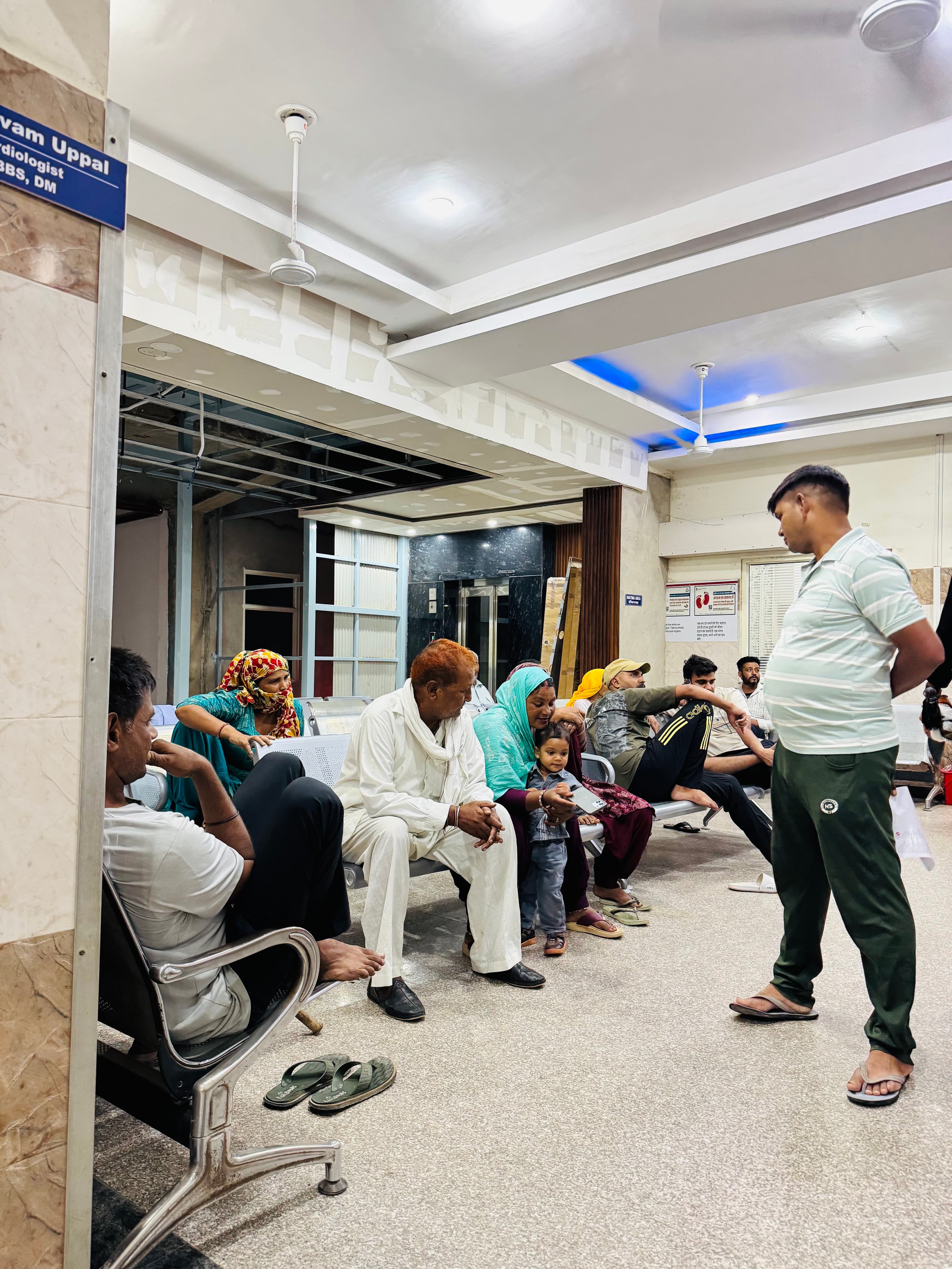 Doctors and nursing staff providing compassionate patient care at Vijay Hospital Narnaul with modern medical facilities.